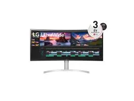 LG 38WN95CP-W 21:9 Ívelt Ultrawide IPS Monitor Thunderbolt