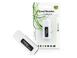 USB memóriakártya-olvasó - Micro SD(adapter) / SDHC/SD / MMC / RS-MMC /     Mini-SD(adapter) / TF(adapter) / XD / MS / M