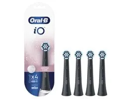 Oral-B iO Gentle Care Black Rainbow fekete 4 db-os fogkefefej szett