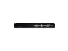 UBiQUiTi EdgeSwitch 24x1000Mbps (POE+) + 2x1000Mbps SFP, Menedzselhető, Rackes - ES-24-250W