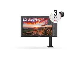 LG 32UN880P-B 31.5” UHD 4K Ergo IPS monitor USB Type-C technológiával