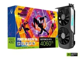 Zotac GAMING GeForce RTX 4060 Ti Twin Edge OC Spiderman nVidia 8GB GDDR6 128bit PCIe videókártya