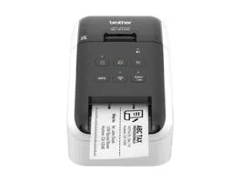 BROTHER Címkenyomtató QL-810WC, asztali, thermál, Fekete/Piros nyomtatás, 148 mm/mp, WiFi/USB, 300dpi, PTE Lite, DK