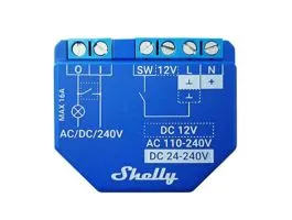 Shelly PLUS 1 - 1 csatornás WiFi-s okos relé