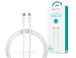 Devia USB Type-C - USB Type-C adat- és töltőkábel 2 m-es vezetékkel - Devia   Smart Series Type-C To Type-C Fast Cable -