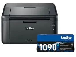 Brother HL1222WEYJ1 + TN1090 Mono lézernyomtató és 1.500 oldalas kapacitású fekete toner bundle