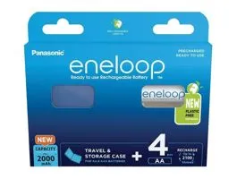 Panasonic Eneloop BK-3MCDEC4BE AA 2000mAh ceruza akku 4db/csomag