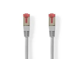 NEDIS Cat 6 kábel RJ45 Dugasz RJ45 Dugasz SF/UTP 10.0 m Kerek PVC Szürke Label (CCGL85220GY100)