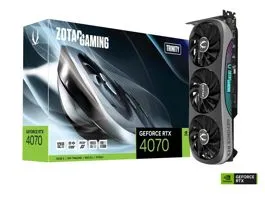 Zotac GAMING GeForce RTX 4070 Trinity nVidia 12GB GDDR6X 192bit PCIe videókártya