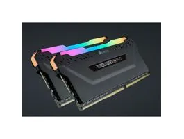 CORSAIR Memória VENGEANCE RGB PRO DDR4 32GB 3600MHz C18 SL (Kit of 2), SPD 2666MHz, fekete