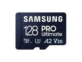 SAMSUNG Memóriakártya, PRO Ultimate 128GB, Class 10, V30, A2, Grade 3 (U3), R200/W130