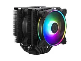 COOLER MASTER CPU hűtő HYPER 622 HALO BLACK EDITION, LGA1700 támogatással, fekete