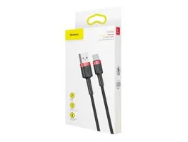 Baseus Cafule USB-C 3A Cable 1m Black/Red