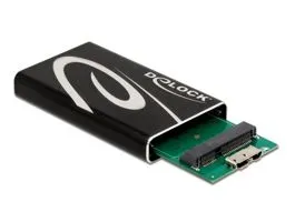 Delock 42006 SuperSpeed USB3.2 Micro-B - mSATA SSD külső ház