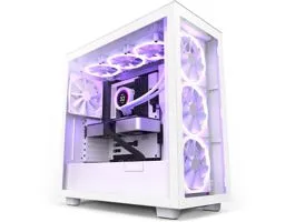 NZXT H7 Elite 2023 Fehér (Táp nélküli) ablakos MATX ház