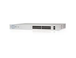 LAN/WIFI Ubiquiti UniFi Switch, 24x gigabit RJ45 PoE port max. 250W, 2xSFP port, rackbe szerelhető