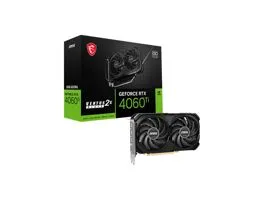 MSI Videokártya PCI-Ex16x nVIDIA RTX 4060 TI VENTUS 2X BLACK 8GB DDR6 OC