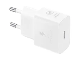 Samsung 25W PD Power Adapter with USB-C cable White