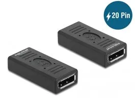 Delock DisplayPort 1.2 adapter anya   anya nemváltoztató 20 tűs (66643)