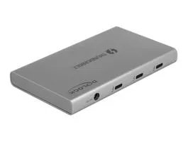 Delock 64157 3 portos Thunderbolt4 8K + 1x USB-A 3.2 HUB