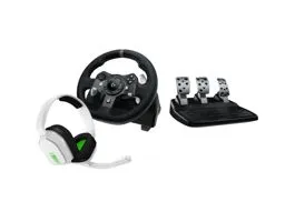 Logitech G920 Driving Force PC/XBox kormány + ASTRO A10 headset csomag