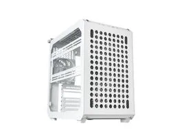 COOLER MASTER Ház Mid ATX QUBE 500 FLATPACK WHITE EDITION, 1db Ventilátorral, Tápegység nélkül, fehér