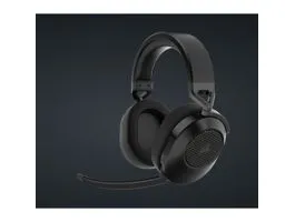 CORSAIR Vezeték Nélküli Headset, HS65 WIRELESS Gaming, Dolby 7.1 Hangzás, fekete