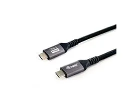 EQuip USB-C 4 Gen3 to USB-C 240W cable 1,2m Black