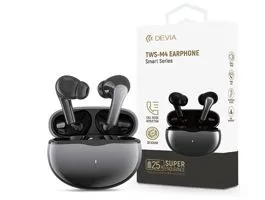 Devia TWS Bluetooth sztereó headset v5.2 + töltőtok - Devia TWS-M4 Earphone TrueWireless Earphones with Charging Case -