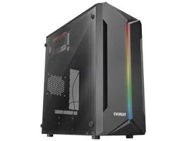 Everest SABER RGB 250W Tempered Glass Black