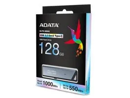 ADATA Pendrive - 128GB UE800 (USB3.2 Type-C, R/W: 1000/550 MB/s, ezüst)