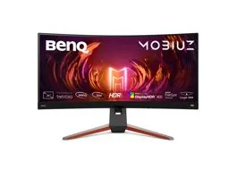 BenQ Monitor 34&quot; - EX3410R (Ívelt, VA, 21:9, 3440x1440, 1ms, 300cd/m2, 2xHDMI, 3xUSB-A, DP, HDR10, 144Hz)