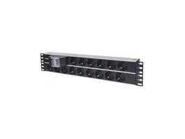 Manhattan elosztó - 19&quot; 2U Rackmount elosztó, 15 aljzat,  3m,  PDU