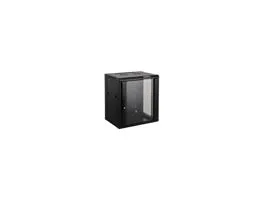 Manhattan Rackszekrény - 19&quot; fali kivitel (6U, 370 (h) x 570 (w) x 450 (d) mm, Flatpack, Fekete)