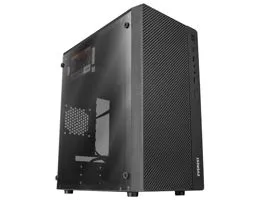 Everest Számítógépház - WARP Peak 250W (fekete, Micro ATX / MINI-ITX, 250W táp, 2xUSB2.0 )