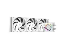 ID-Cooling CPU Water Cooler - DASHFLOW 360 XT LITE WHITE (25dB, max. 132,94 m3/h, 3x12cm, fehér)