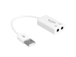 S-Link Átalakító - SL-U70 (USB hangkártya konverter, Bemenet: USB-A, Kimenet: 2x 3,5mm Jack)