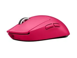 Logitech PRO X SUPERLIGHT vezeték nélklüli magenta gamer egér