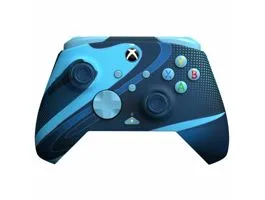 PDP Rematch Glow Adevanced Xbox Series X|S/Xbox One/PC Blue Tide Glow in the Dark vezetékes kontroller