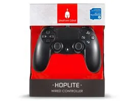 Spartan Gear - Hoplite PS4 vezetékes fekete kontroller