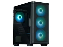 Zalman M4 fekete (táp nélküli) ablakos mATX ház