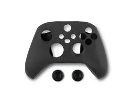 Spartan Gear XBOX Series X/S kontroller szilikon skin fekete + thumb grips