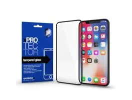 XPRO 128864 iPhone 15 Tempered Glass 0.33 Full 3D Black üveg kijelzővédő fólia