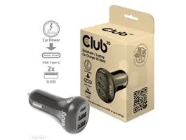 NBT Club3D Notebook / Laptop Car Charger 36 Watt - autós töltő