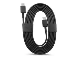 Samsung gyári USB Type-C - USB Type-C adat- és töltőkábel 180 cm-es vezetékkel -3A - EP-DW767JBE - fekete (ECO csomagolá