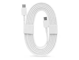 Samsung gyári USB Type-C - USB Type-C adat- és töltőkábel 180 cm-es vezetékkel -3A - EP-DW767JWE - fehér (ECO csomagolás