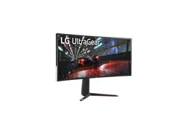 LG Monitor 38&quot; - 38GN950P-B (NanoIPS, Ívelt, HDR600, G-Sync, 144Hz, 21:9, QHD 3840x1600, 1ms, 450cd, HDMI, DP, USB, Mag)