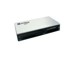 Sandberg Kártyaolvasó - Multi Card Reader USB3.0 (ezüst-fekete, USB3.0, SD,SDHC,XD,MS,CF)