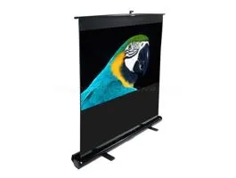 EliteScreens 80&quot; (16:9) hordozható manuális pull up vászon F80NWH (178 x 100 cm, Fekete váz)