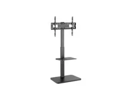 Equip TV állvány - 650613 (37&quot;-75&quot; álló, forgatható, állítható magasság, Max.:40kg, fekete)